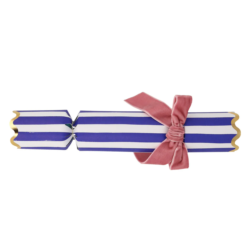Stripe Velvet Bow Crackers (Set of 6) - Image 3