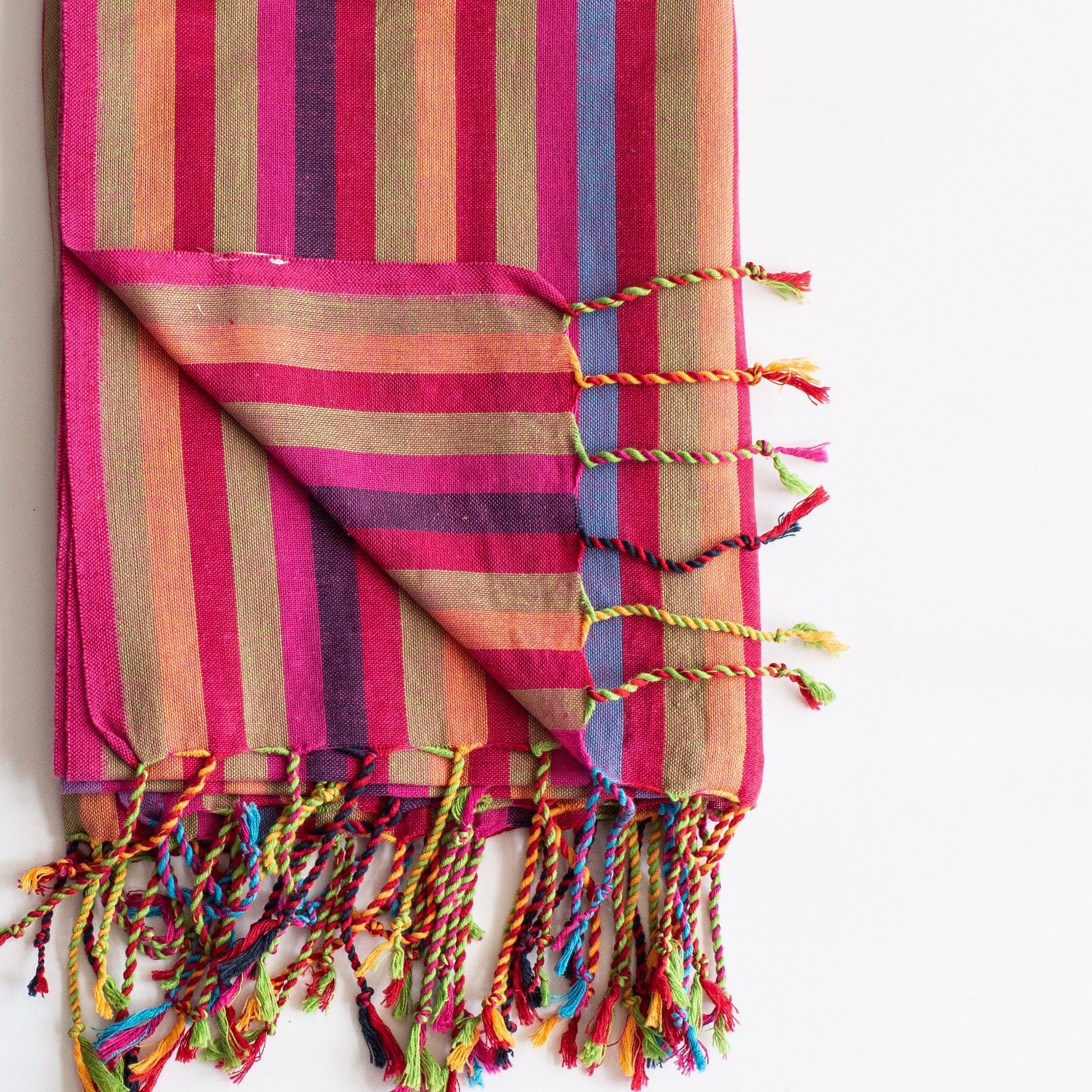 Striped Beach Throw + Towel (Multi) - Image 3