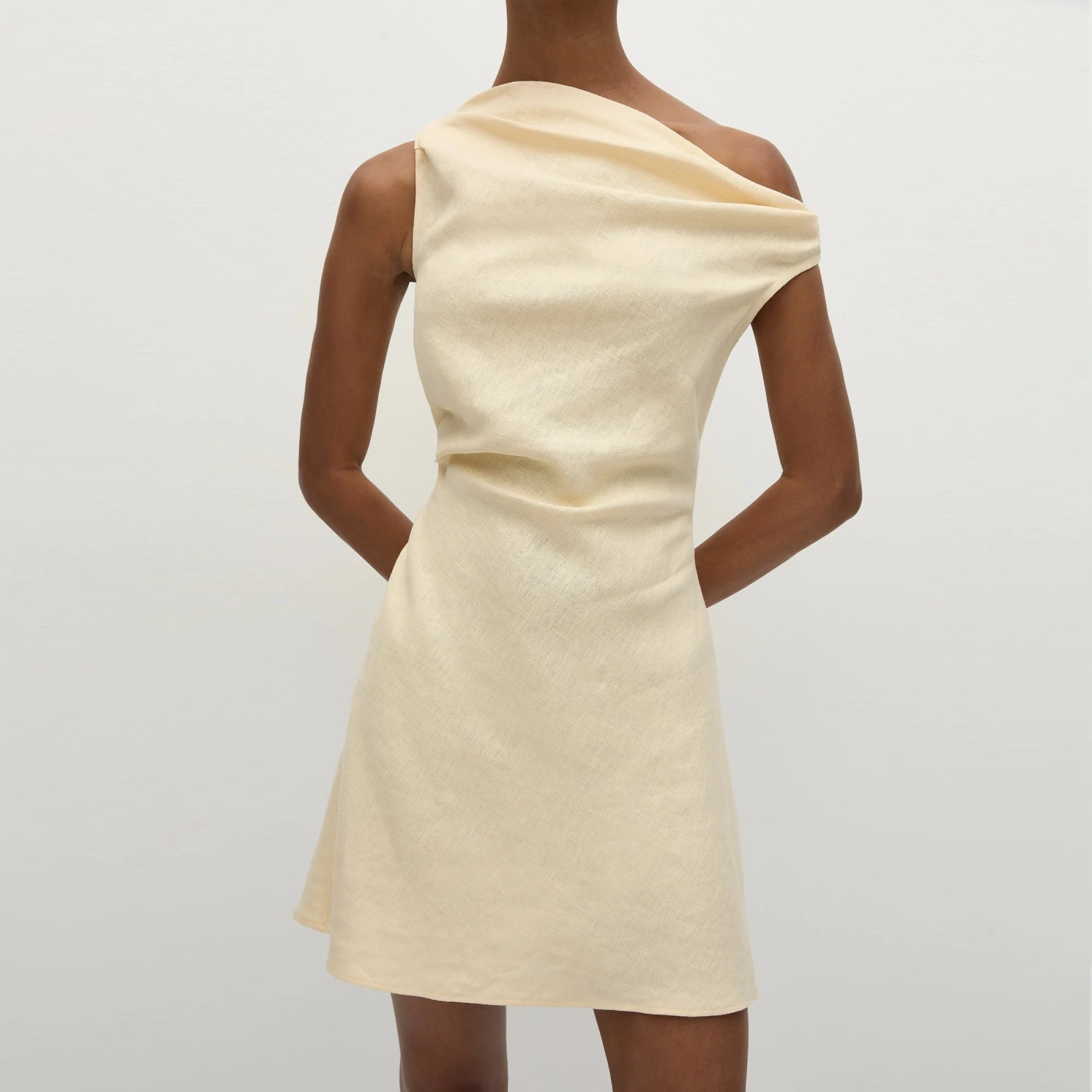 Suis Mini Dress (Butter) - Image 2