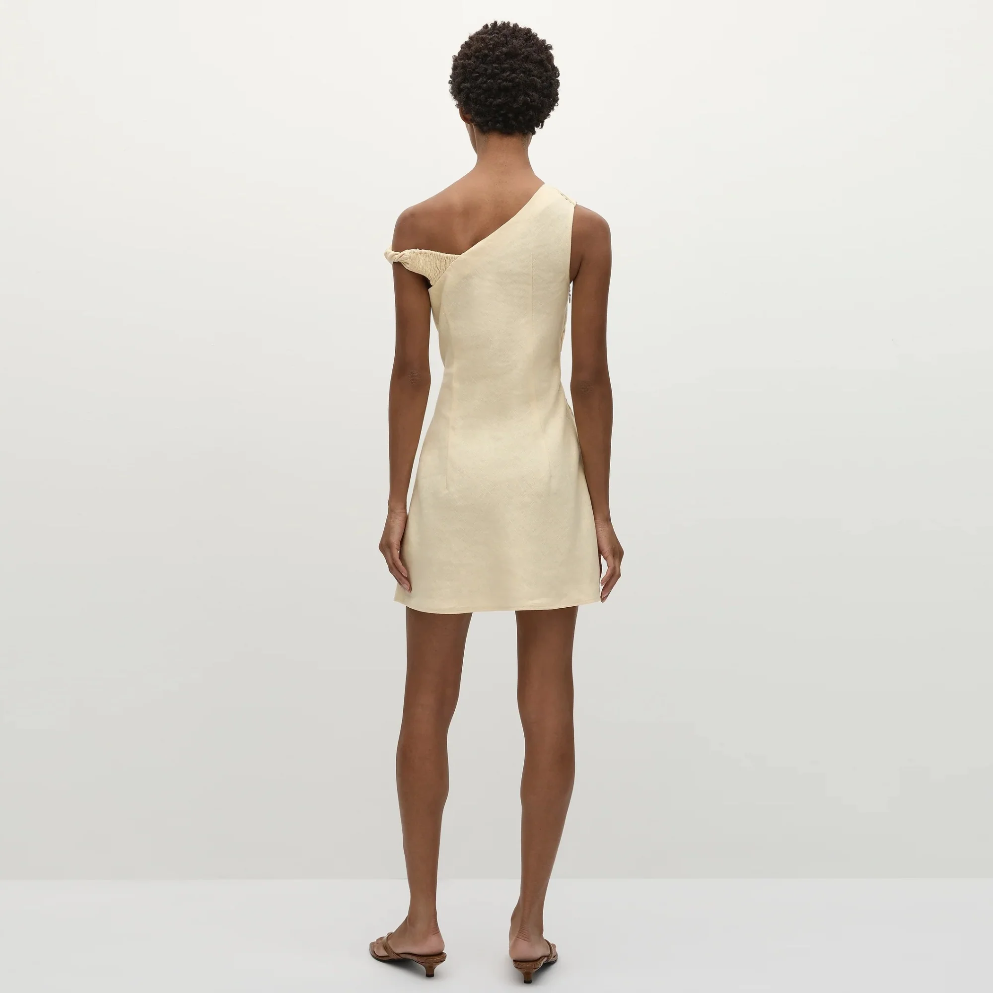 Suis Mini Dress (Butter) - Image 4