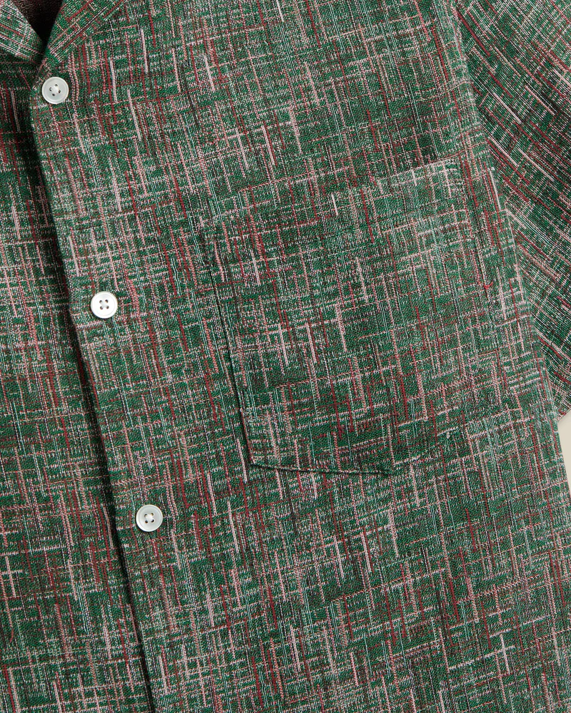 Summer Boucle Shirt (Green) - Image 3