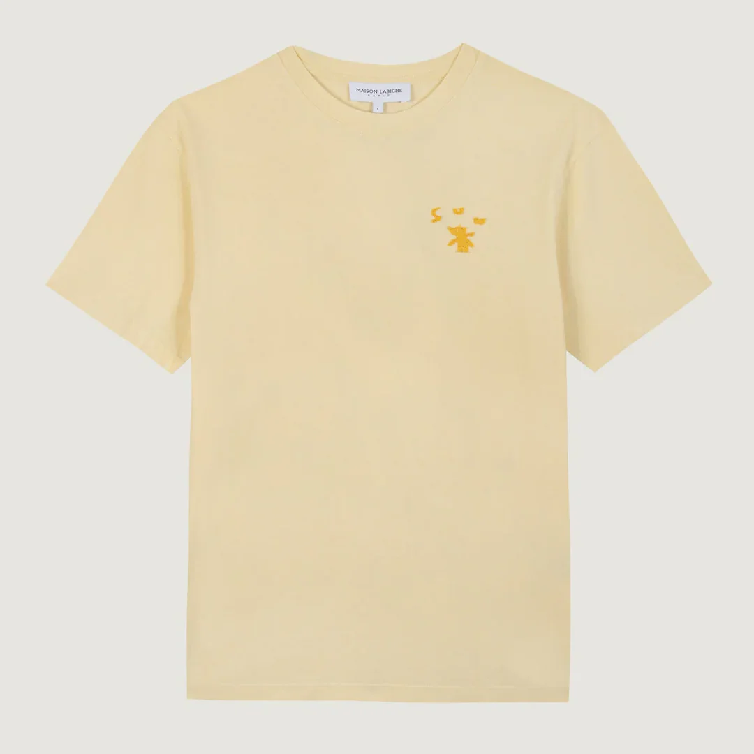 "Sun" Bainville T-Shirt (Vanilla Washed)