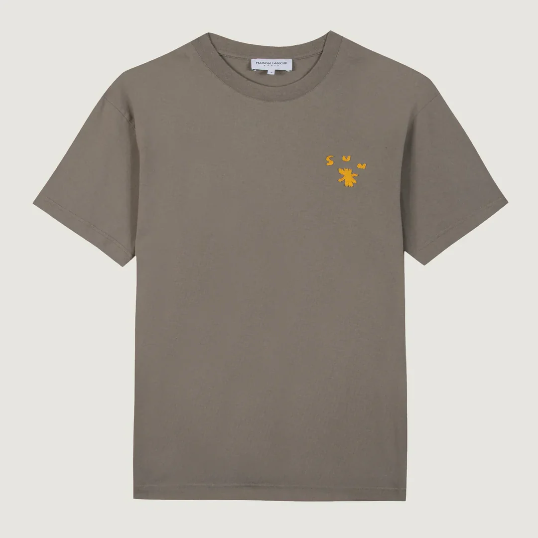 "Sun" Patureau T-Shirt (Fog Green Washed)