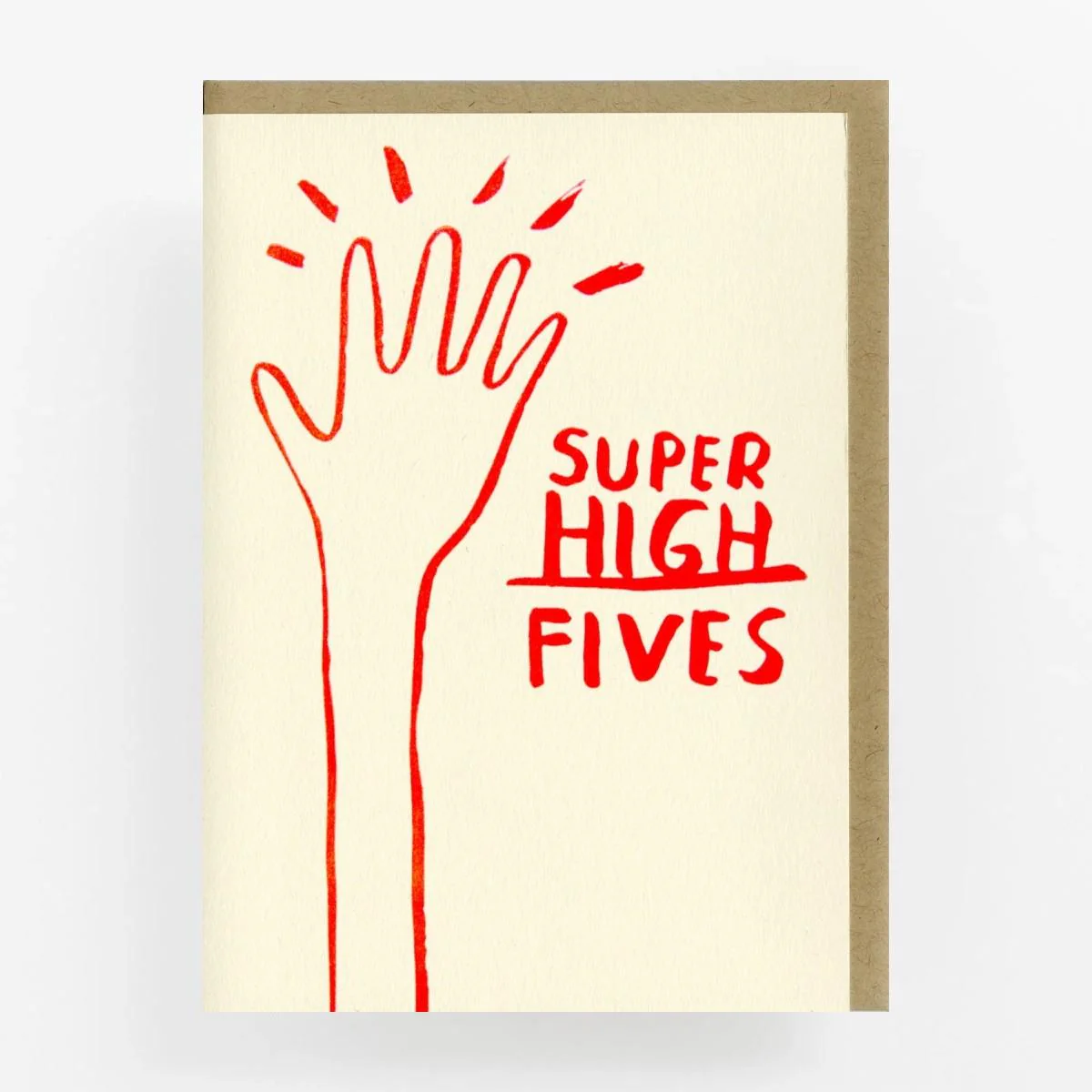 Super High Fives Card
