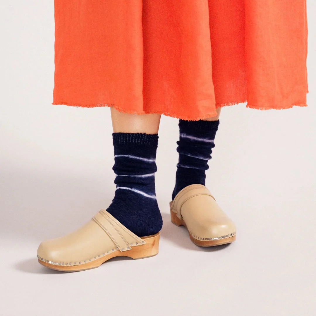 Sweet Tie-Dye Crew Socks (Navy) - Image 2