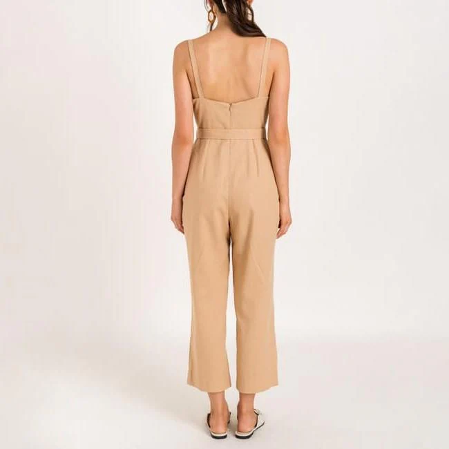 Sweetheart Jumpsuit (Almond) - Image 2