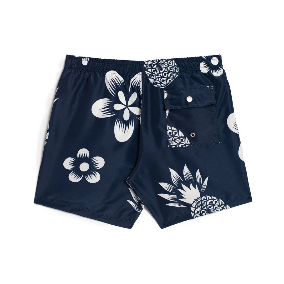 Swim Trunks (Midnight Coastal Floral) - Image 2