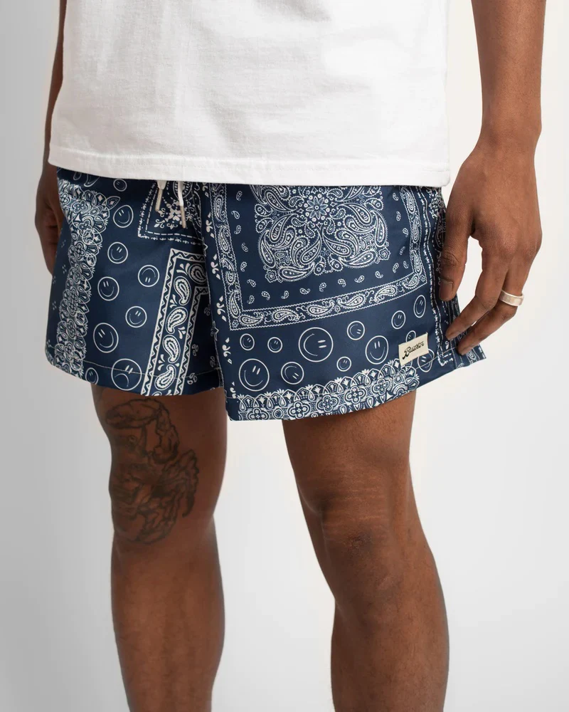 Swim Trunks (Navy Bandana) - Image 3