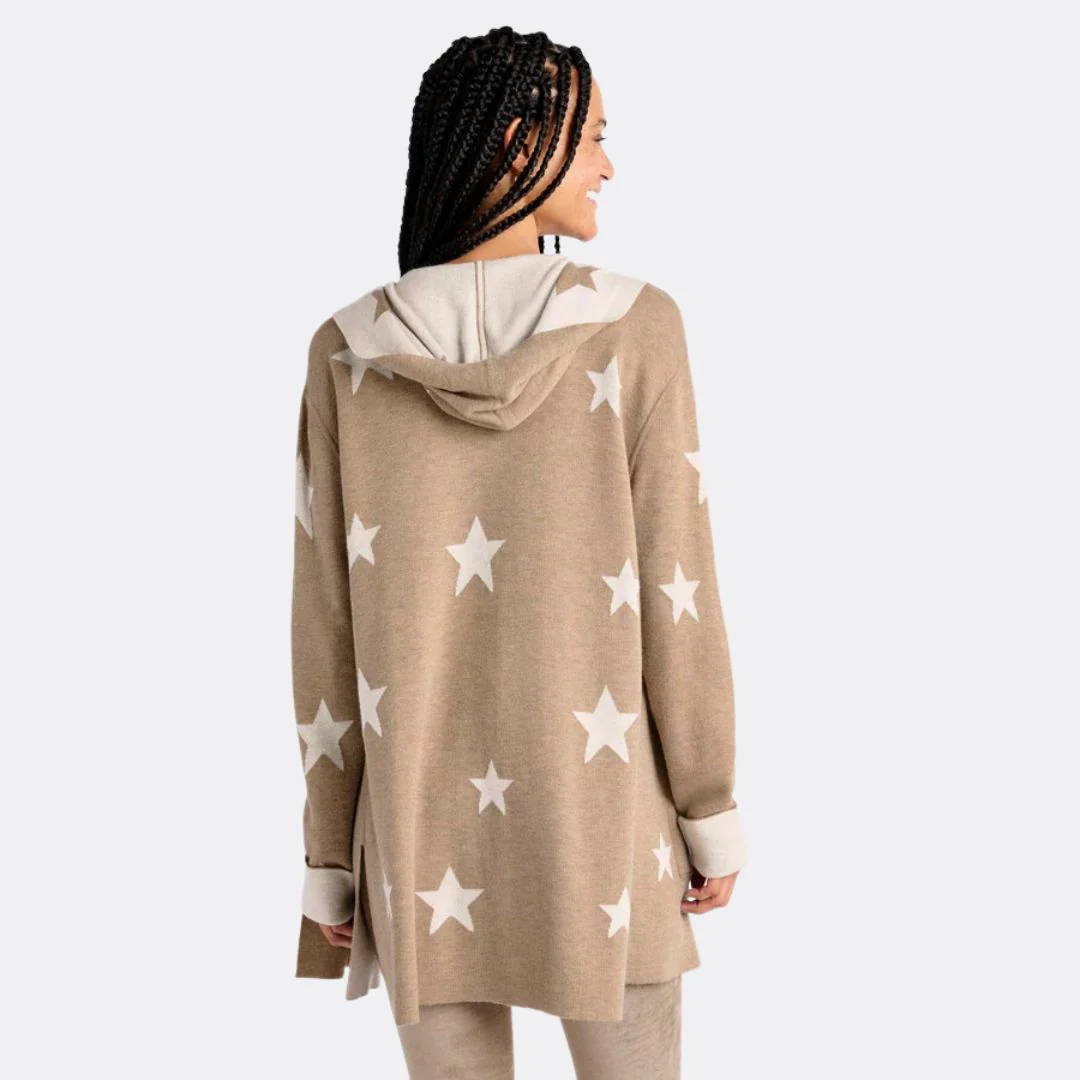 Sydney Reversible Cardigan (Camel + Oat) - Image 3