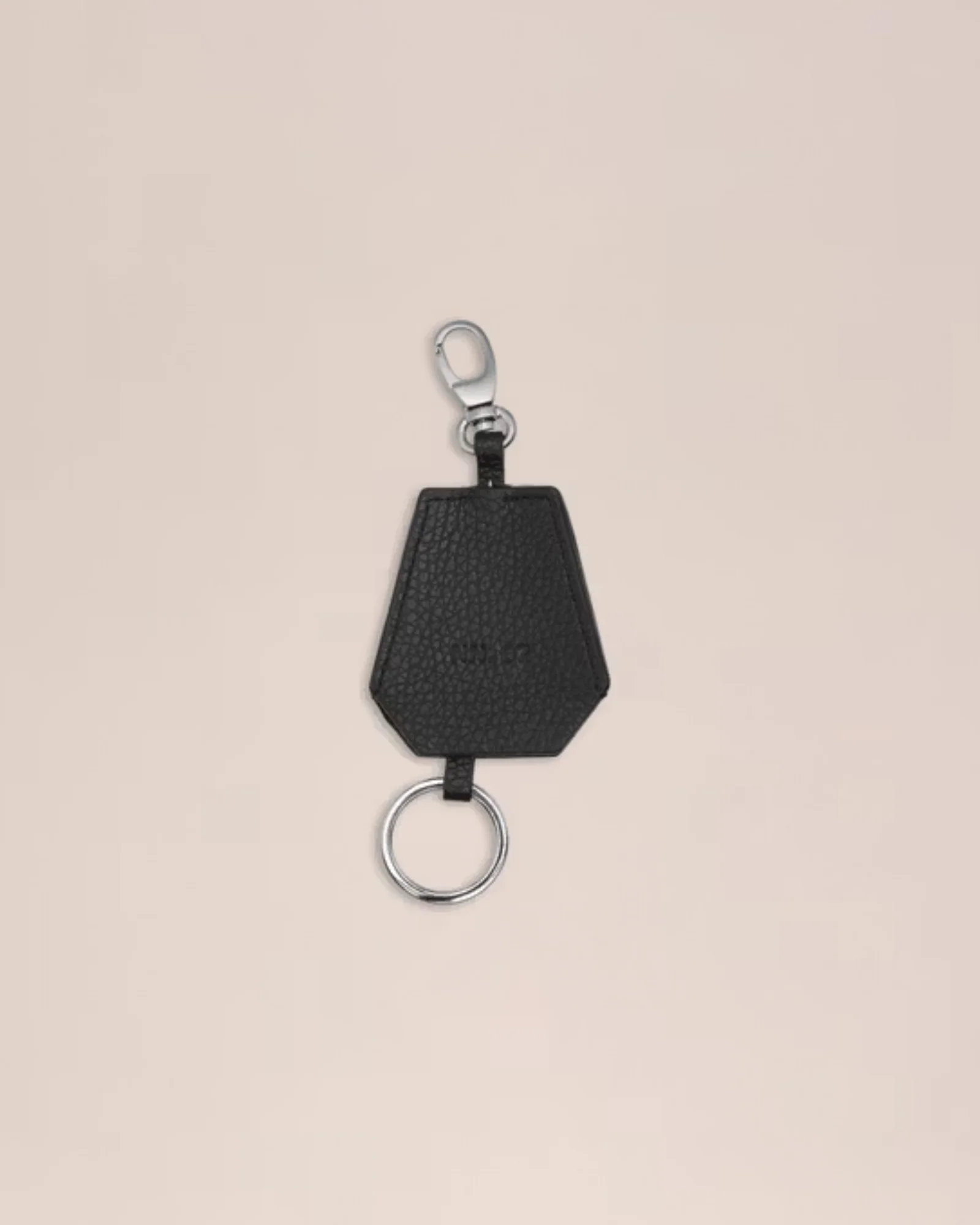 Tag Soft Grain Leather Keyfob 90023 (Black) - Image 2