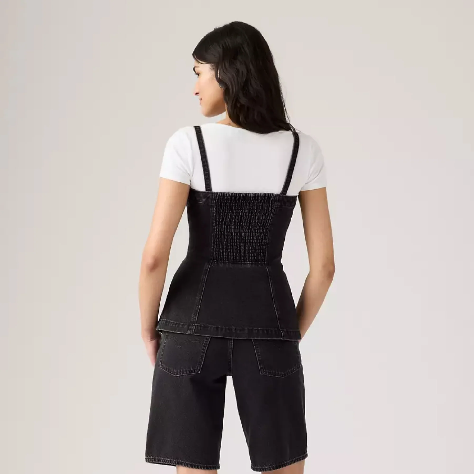 Tailored Bustier (Open Mind Vest - Black) - Image 3