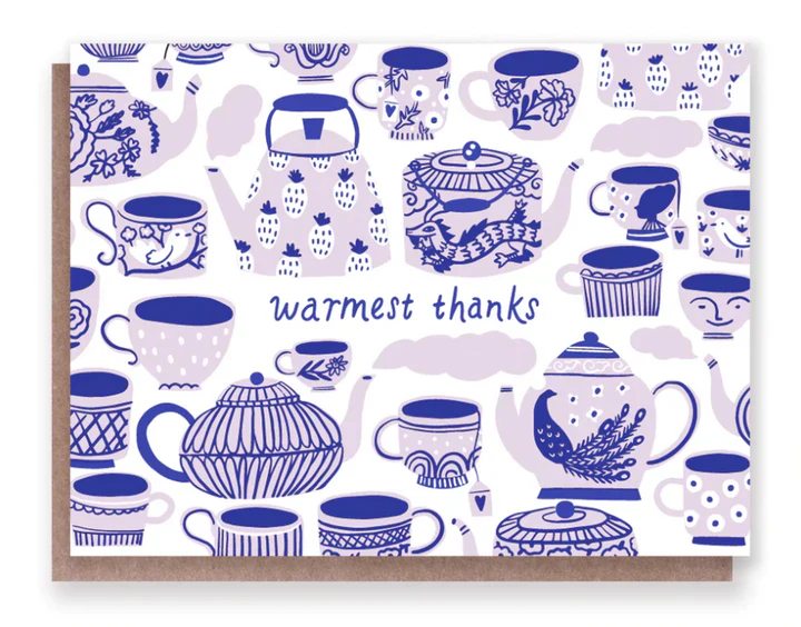 Teapots Thanks Set