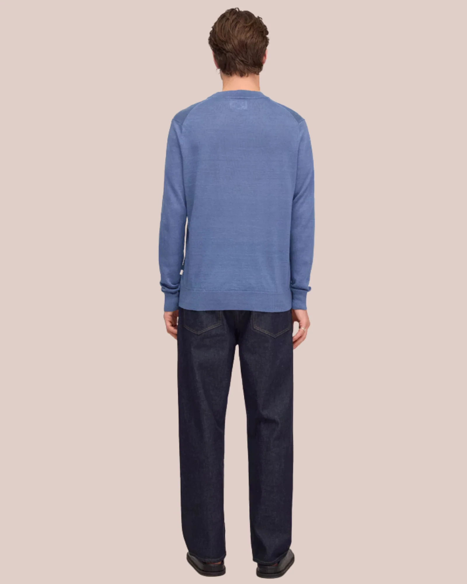 Ted 60058 Crew Neck Sweater (Stone Blue) - Image 2