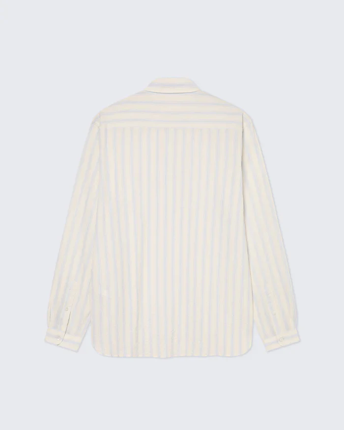 Teles Button Down Logo Shirt (Pale Blue St + Sunrise) - Image 4