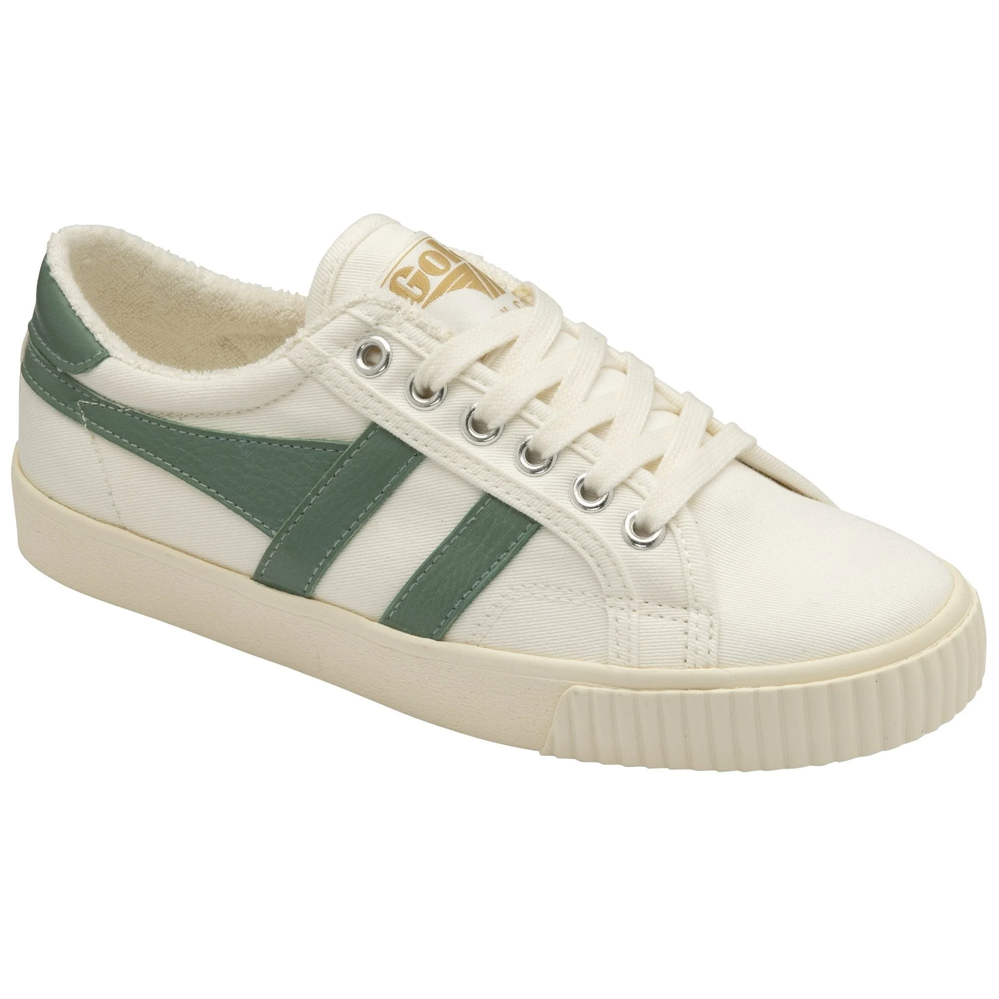 Tennis Mark Cox Sneaker (Off White + Green Mist) - Image 2