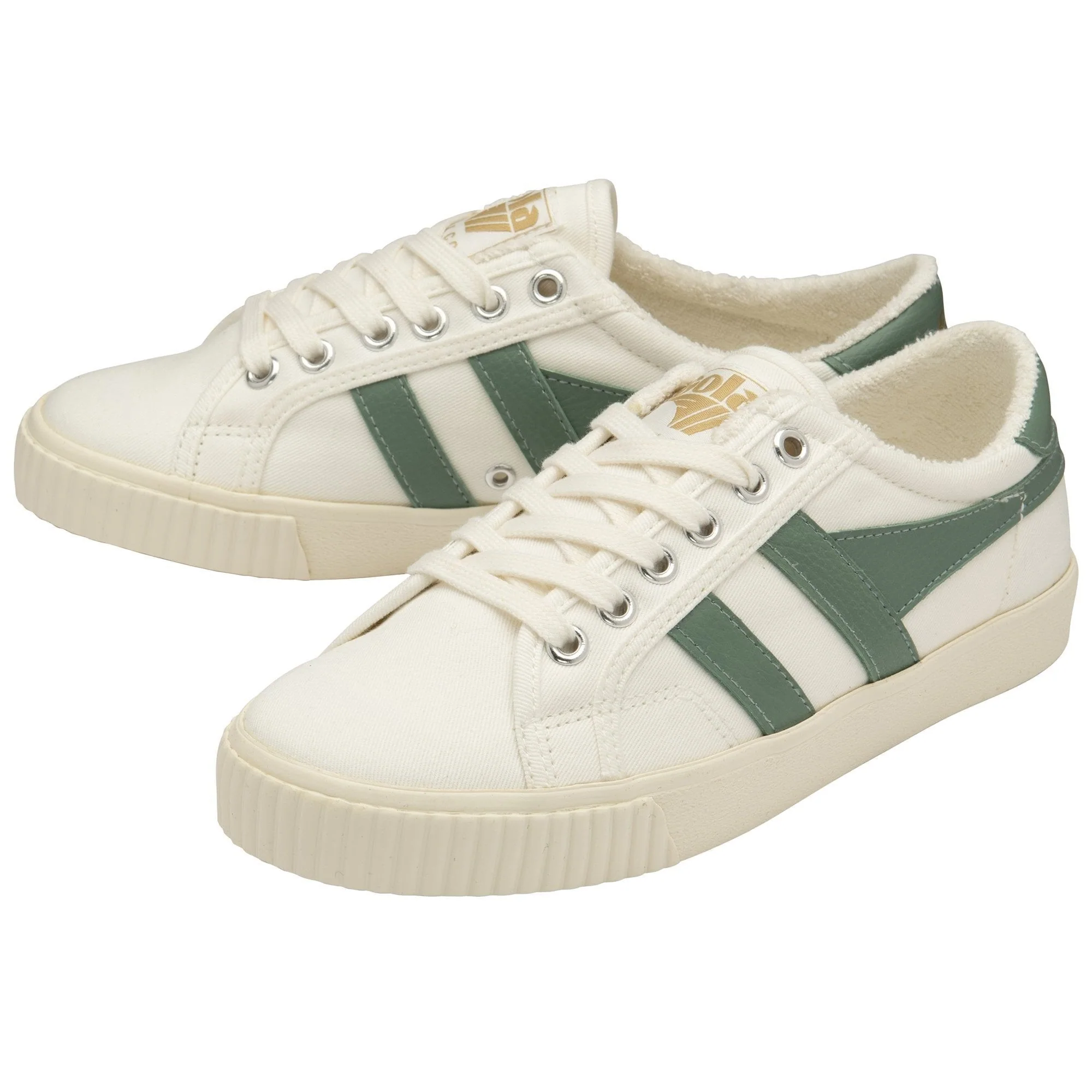 Tennis Mark Cox Sneaker (Off White + Green Mist) - Image 3