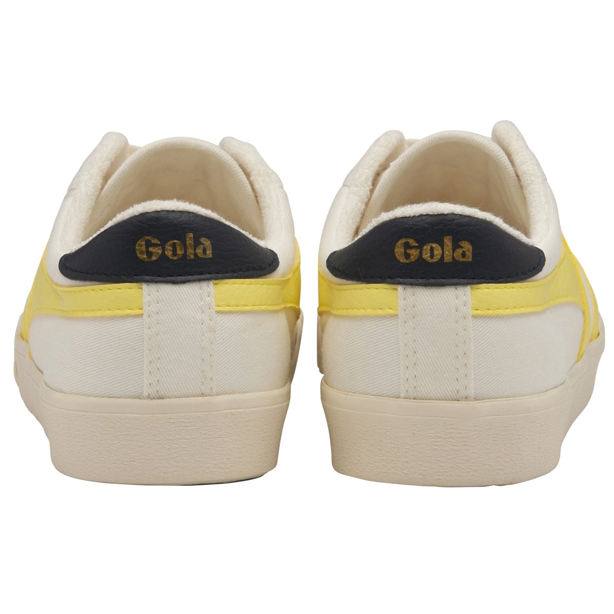 Tennis Mark Cox Trainer (Off White + Limelight + Navy) - Image 4