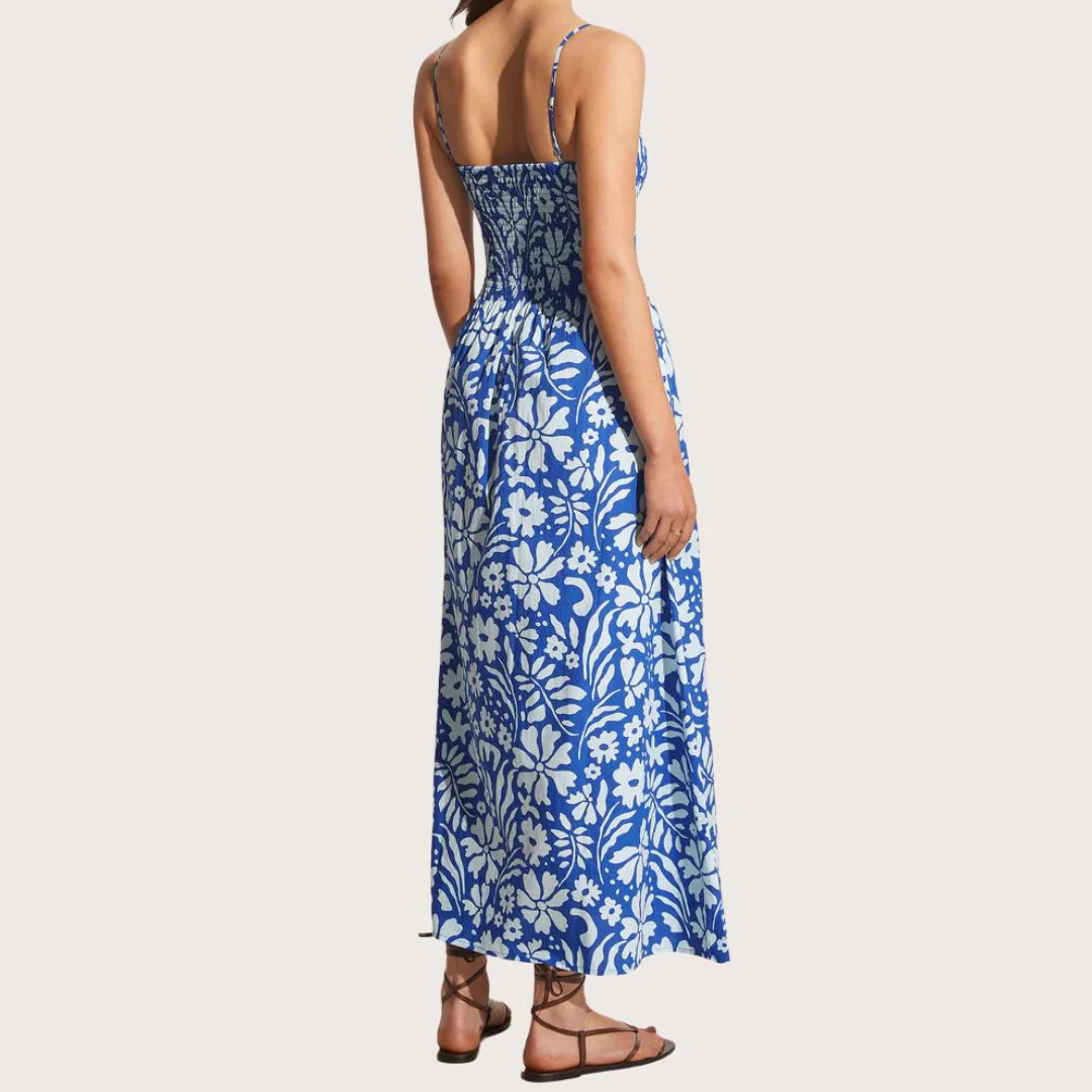 Tergu Maxi Dress (Blue) - Image 3