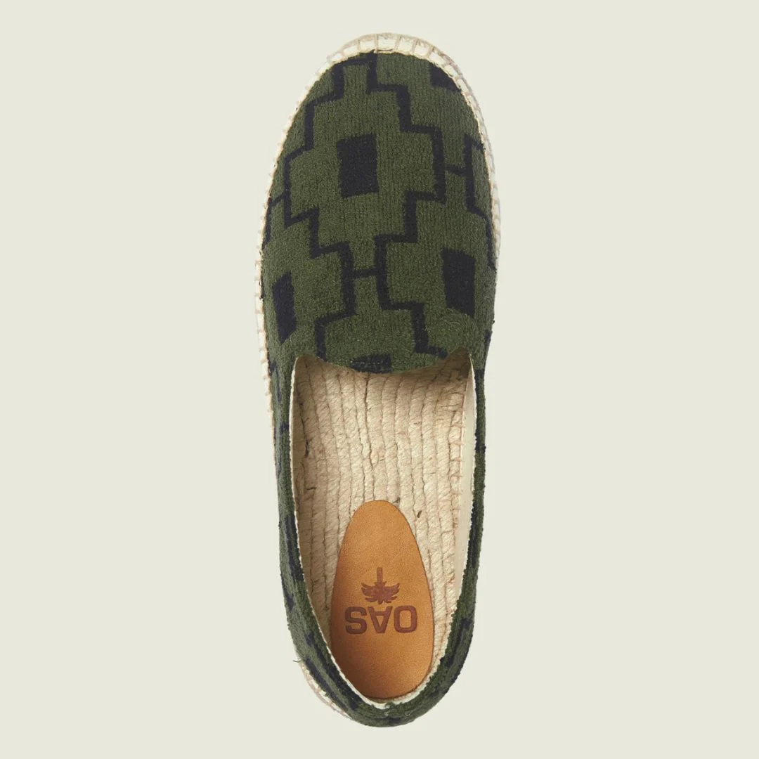 Terry Espadrilles (Green Machu) - Image 3