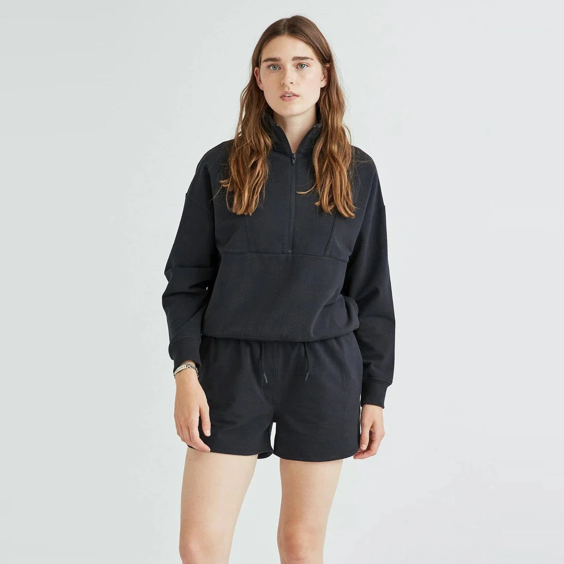 Terry Sweatshort (Black)