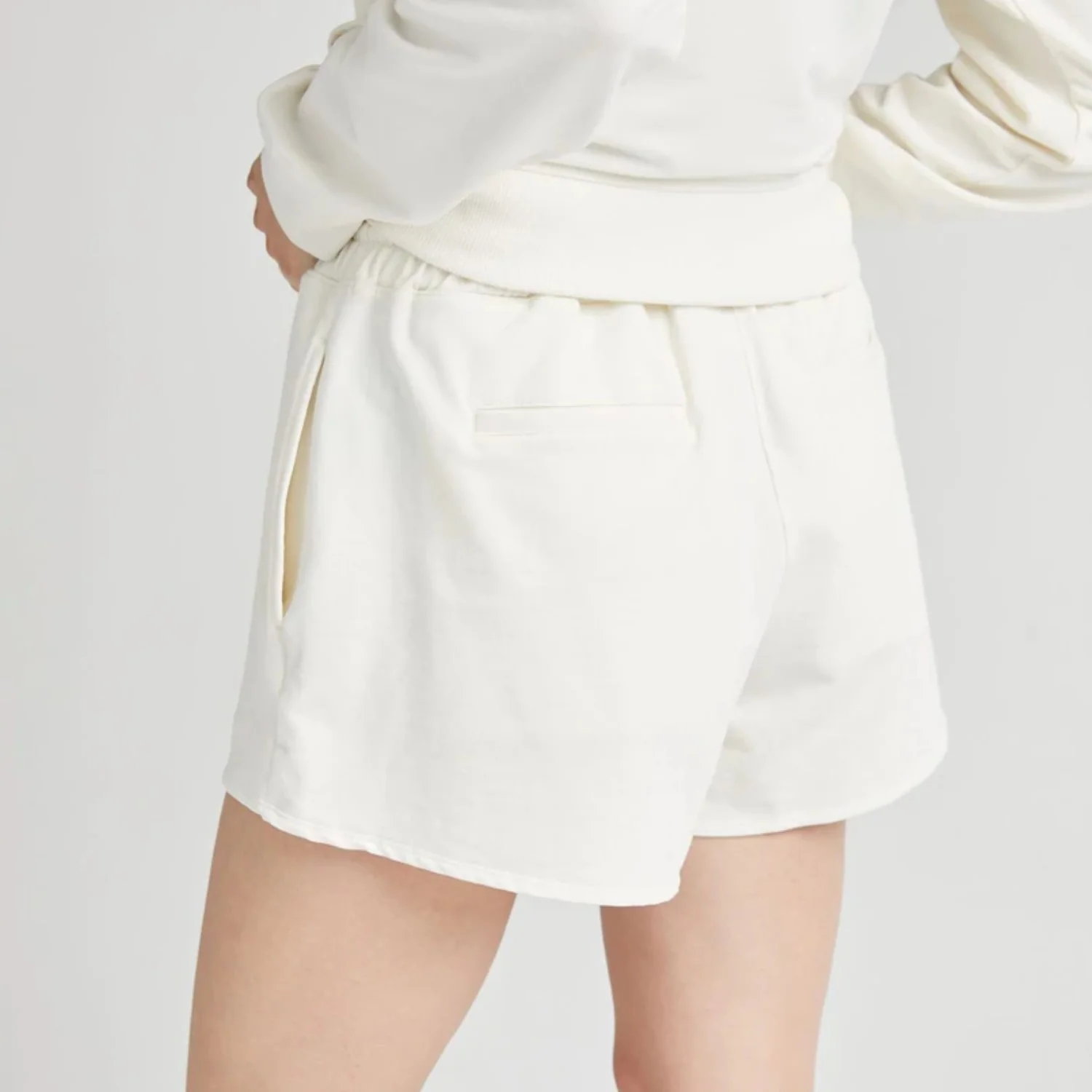 Terry Sweatshort (Bone) - Image 2