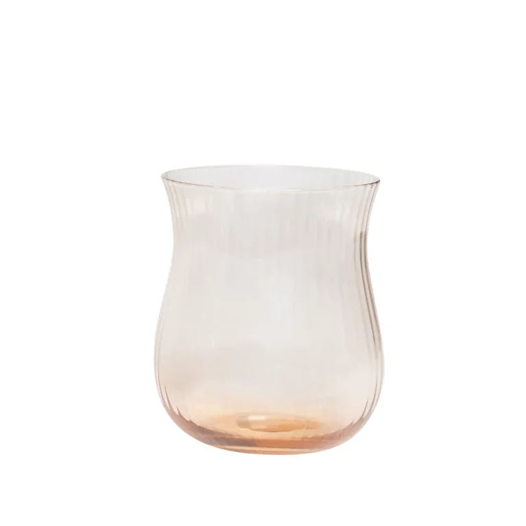 Textured Glass Tumbler (Amber + Pink) - Image 7