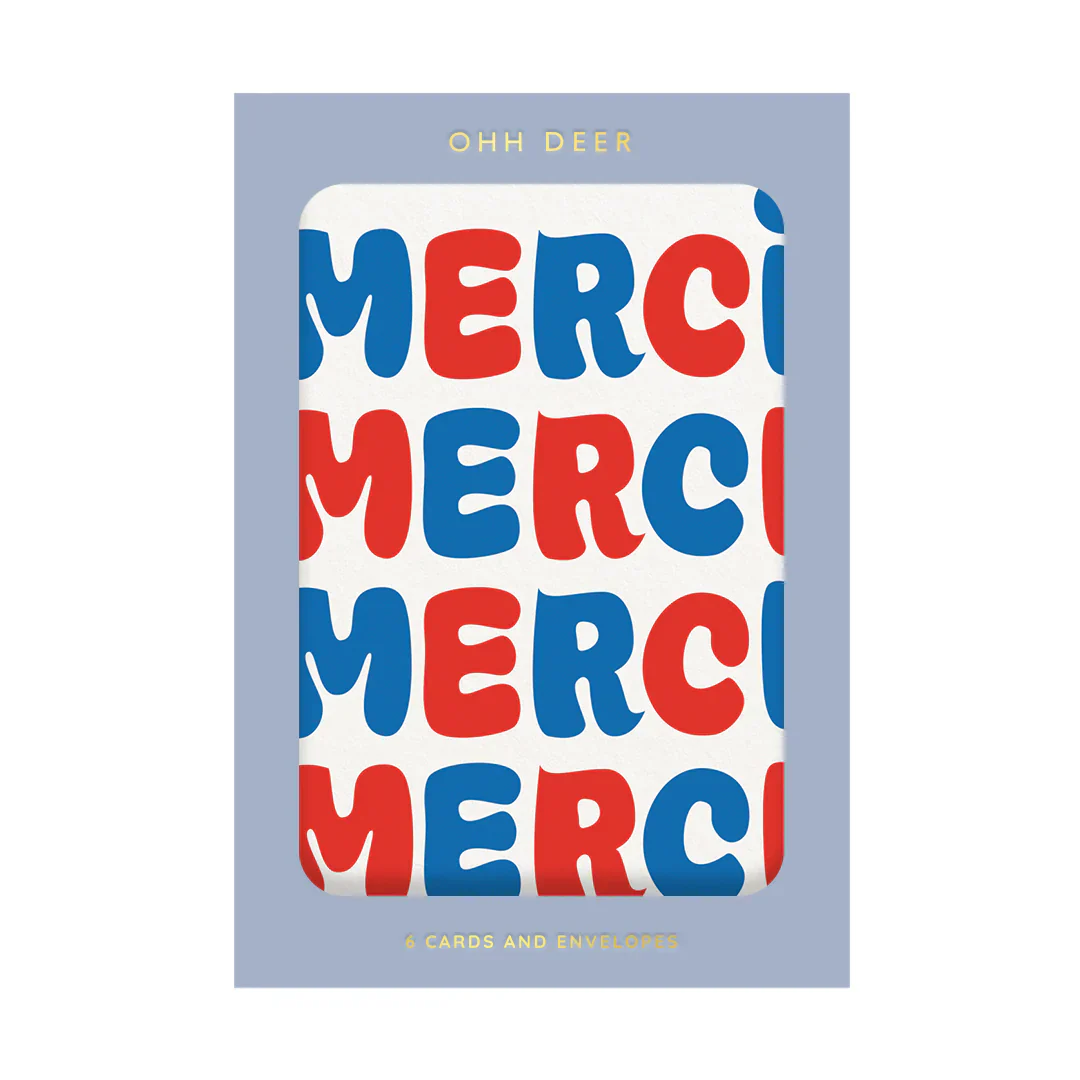 Thank You Card Set (Merci Merci)