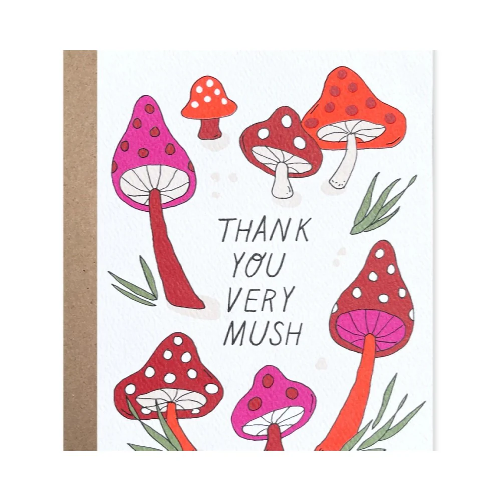 Thank You Very Mush Card