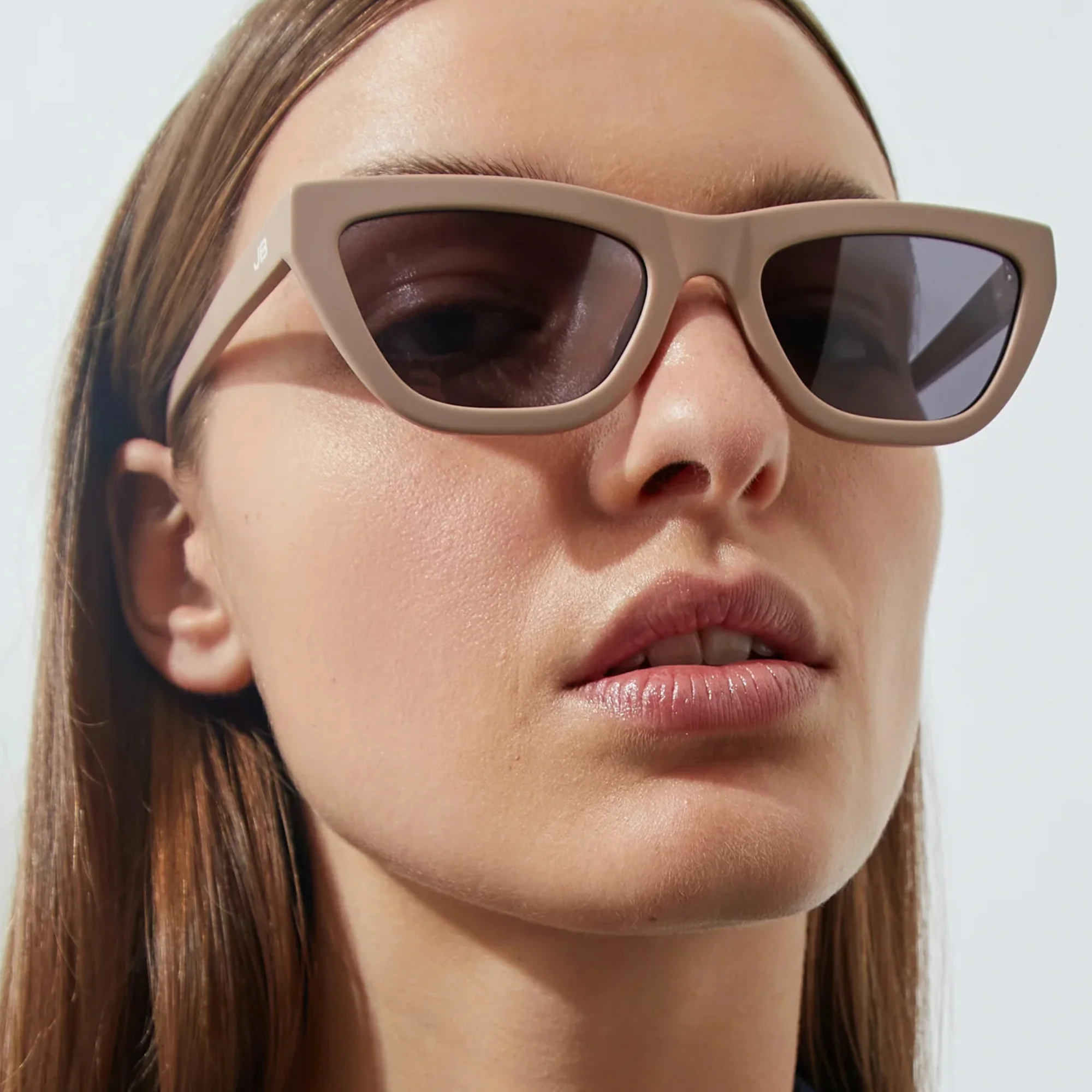 The Cateye Sunglasses (Matte Camel) - Image 6