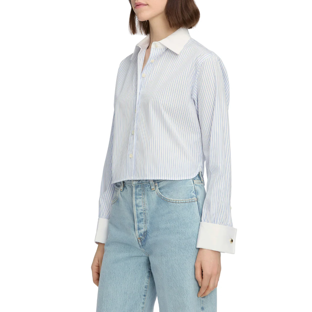 The Charles Shirt (Oxford Blue Multi) - Image 2