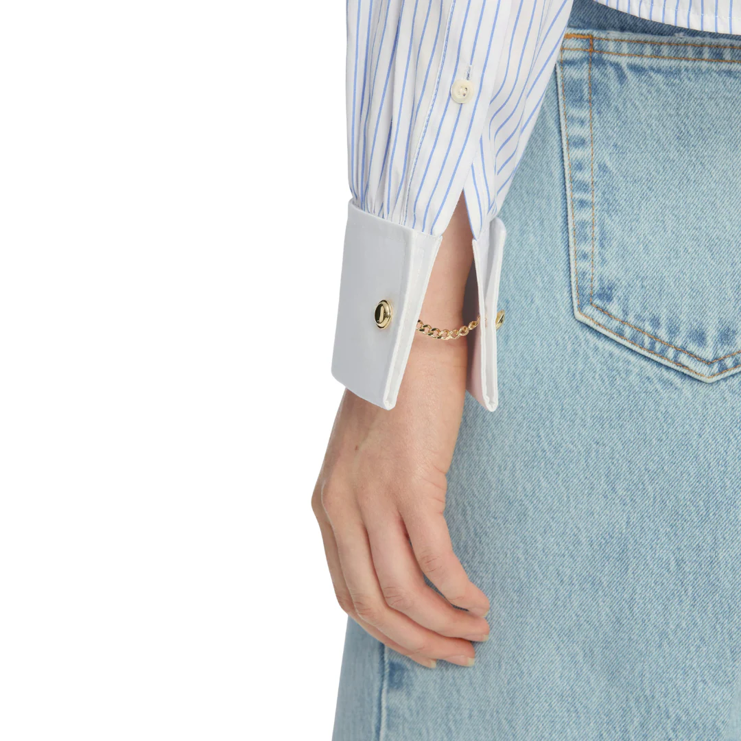 The Charles Shirt (Oxford Blue Multi) - Image 4