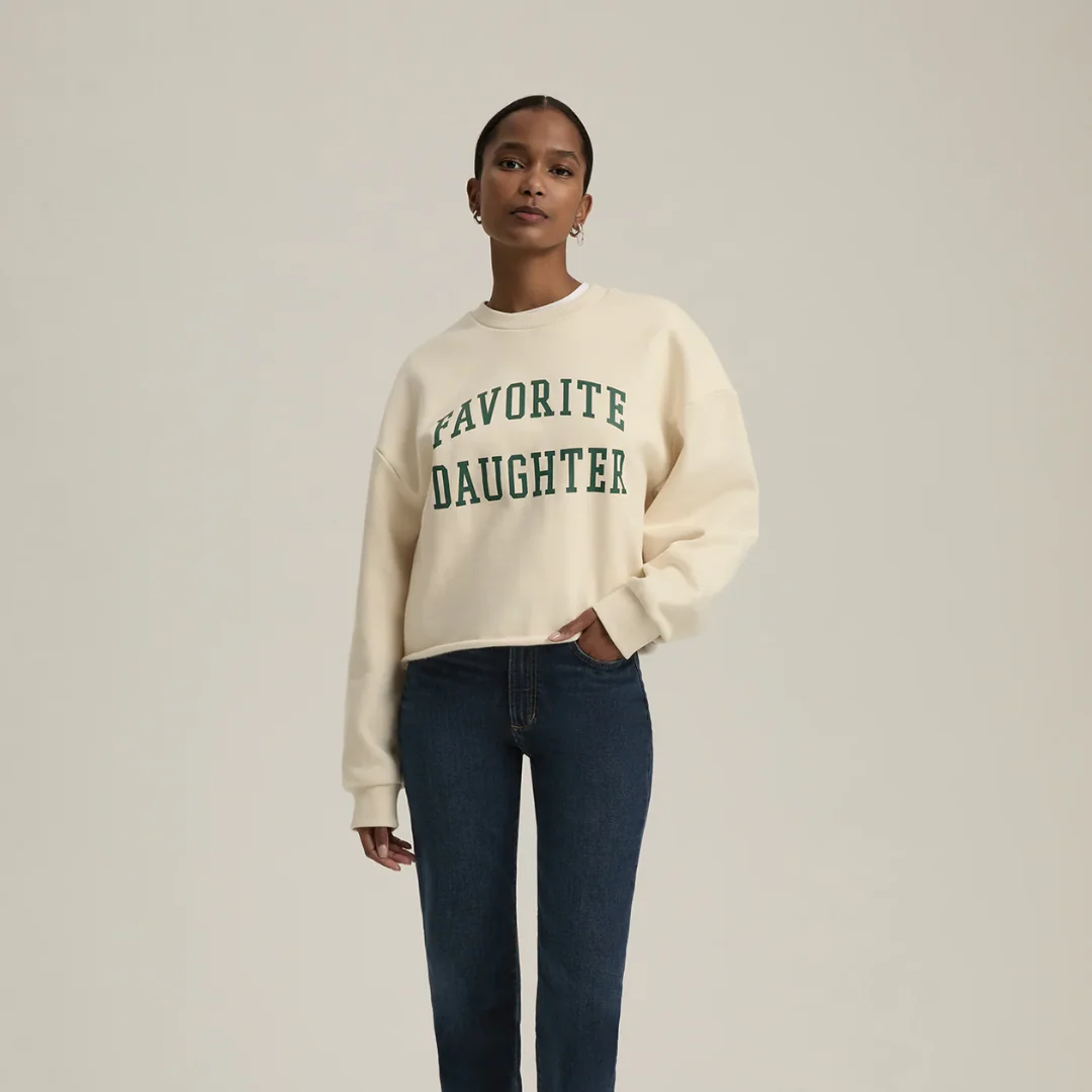 The Cropped Collegiate Sweatshirt - Image 3