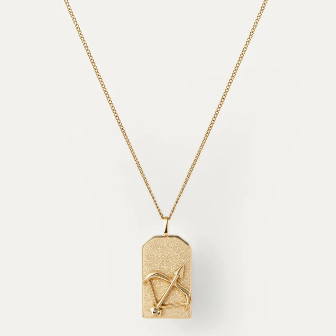 The Zodiac Pendant Necklace (Gold) - Image 10