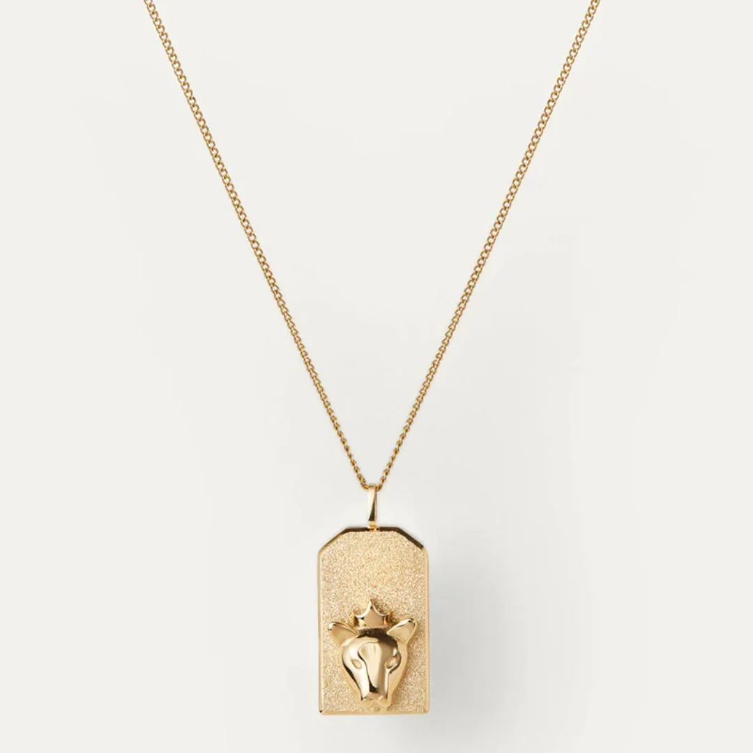 The Zodiac Pendant Necklace (Gold) - Image 6