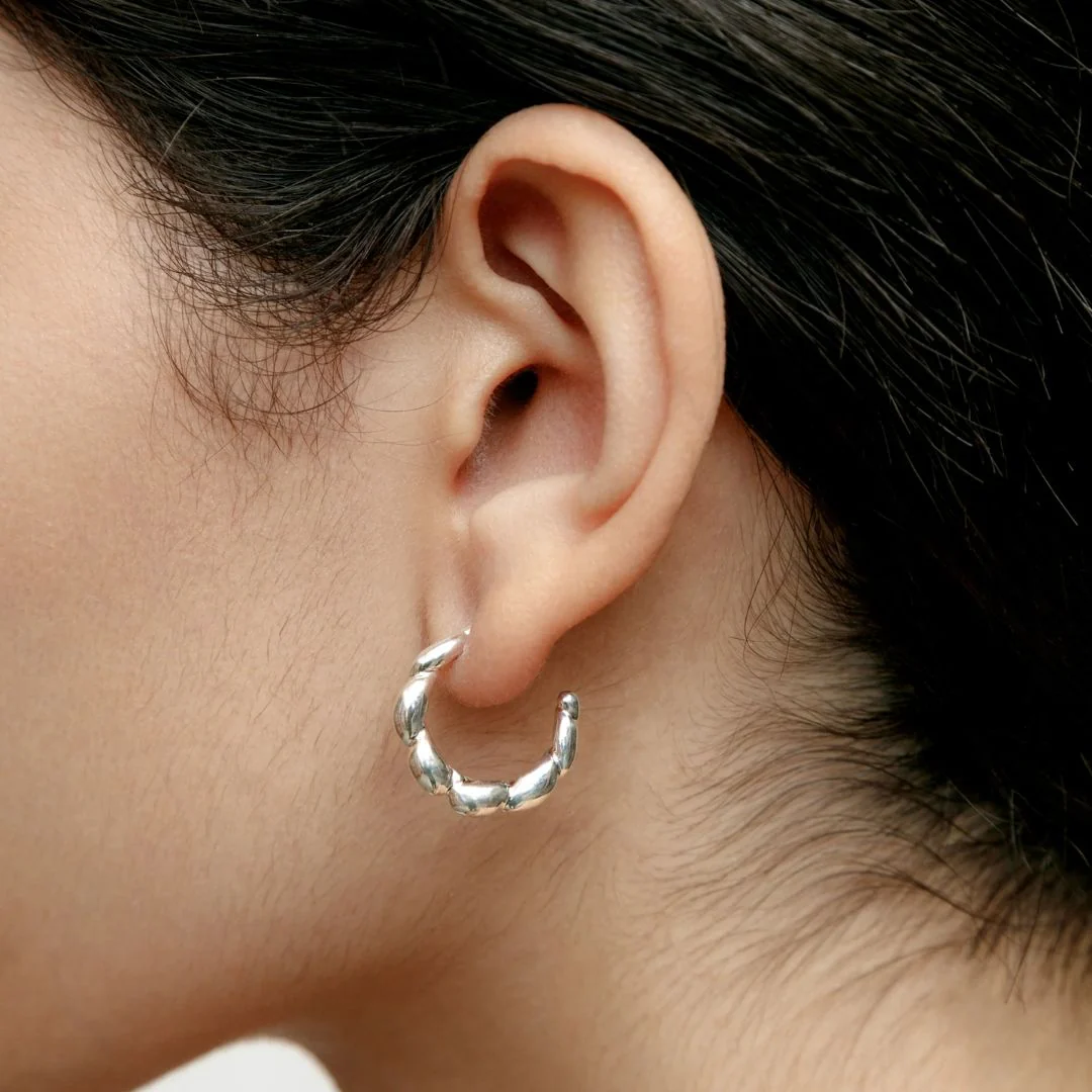 Thea Earrings (Silver) - Image 3
