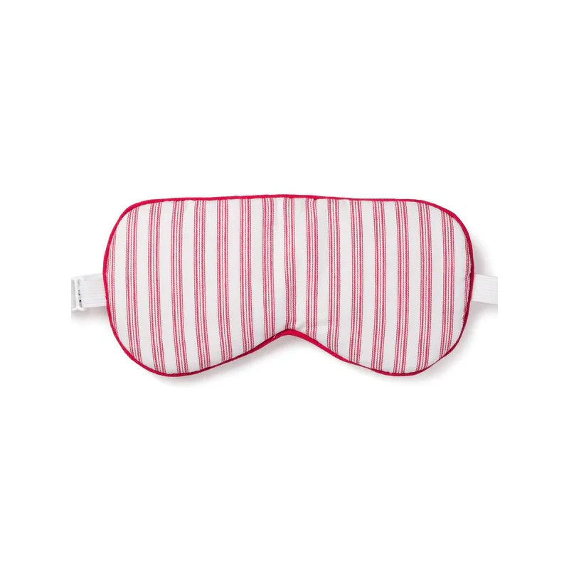 Antique Red Ticking Sleep Mask