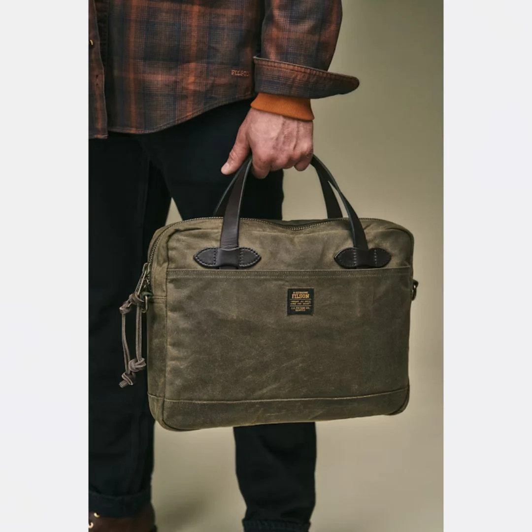 Tin Cloth Compact Briefcase - Image 4
