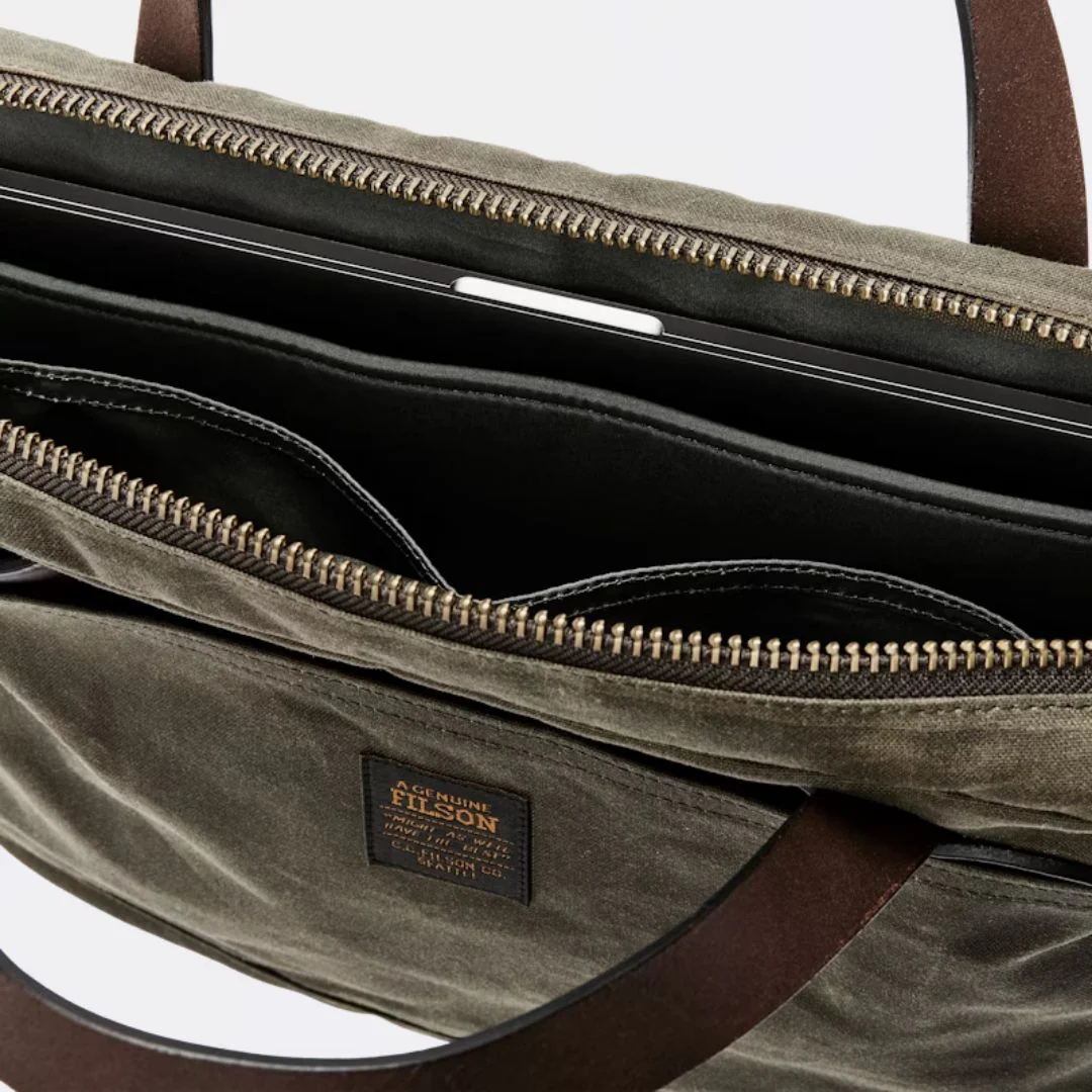 Tin Cloth Compact Briefcase - Image 5