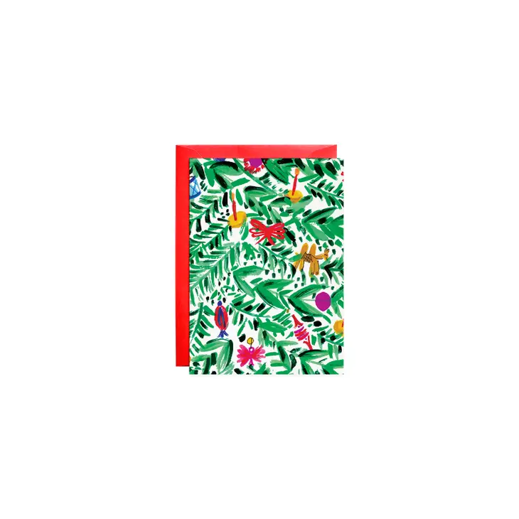 Tinsel on the Tree Petite Card