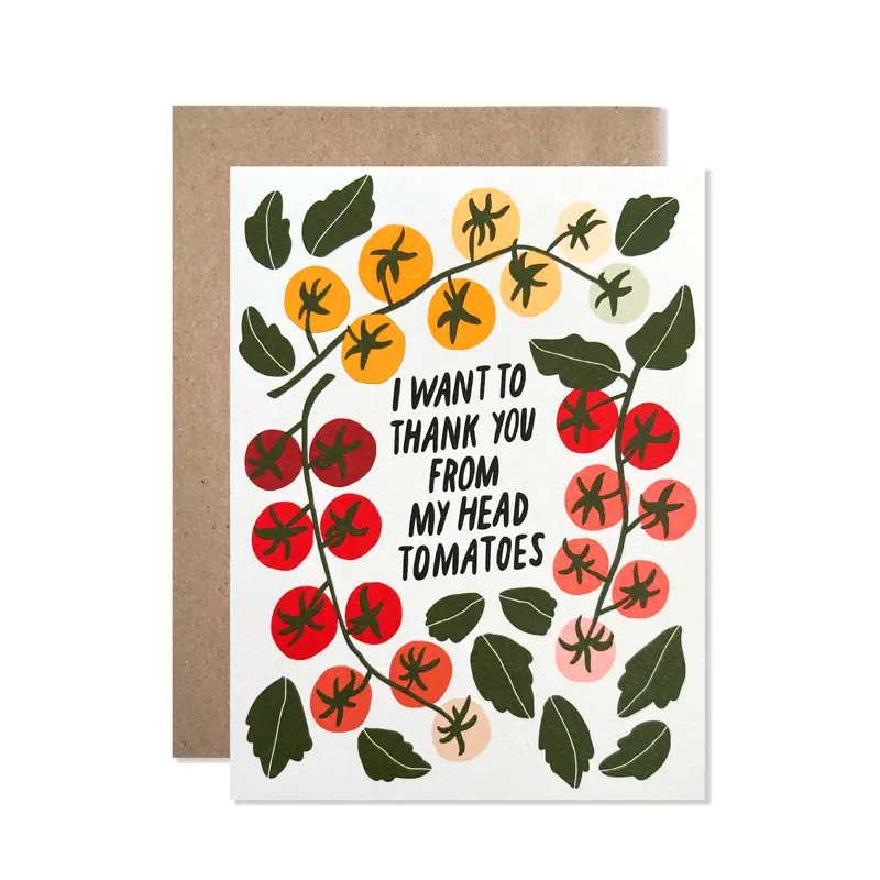 To-Ma-Toes Thank You Card
