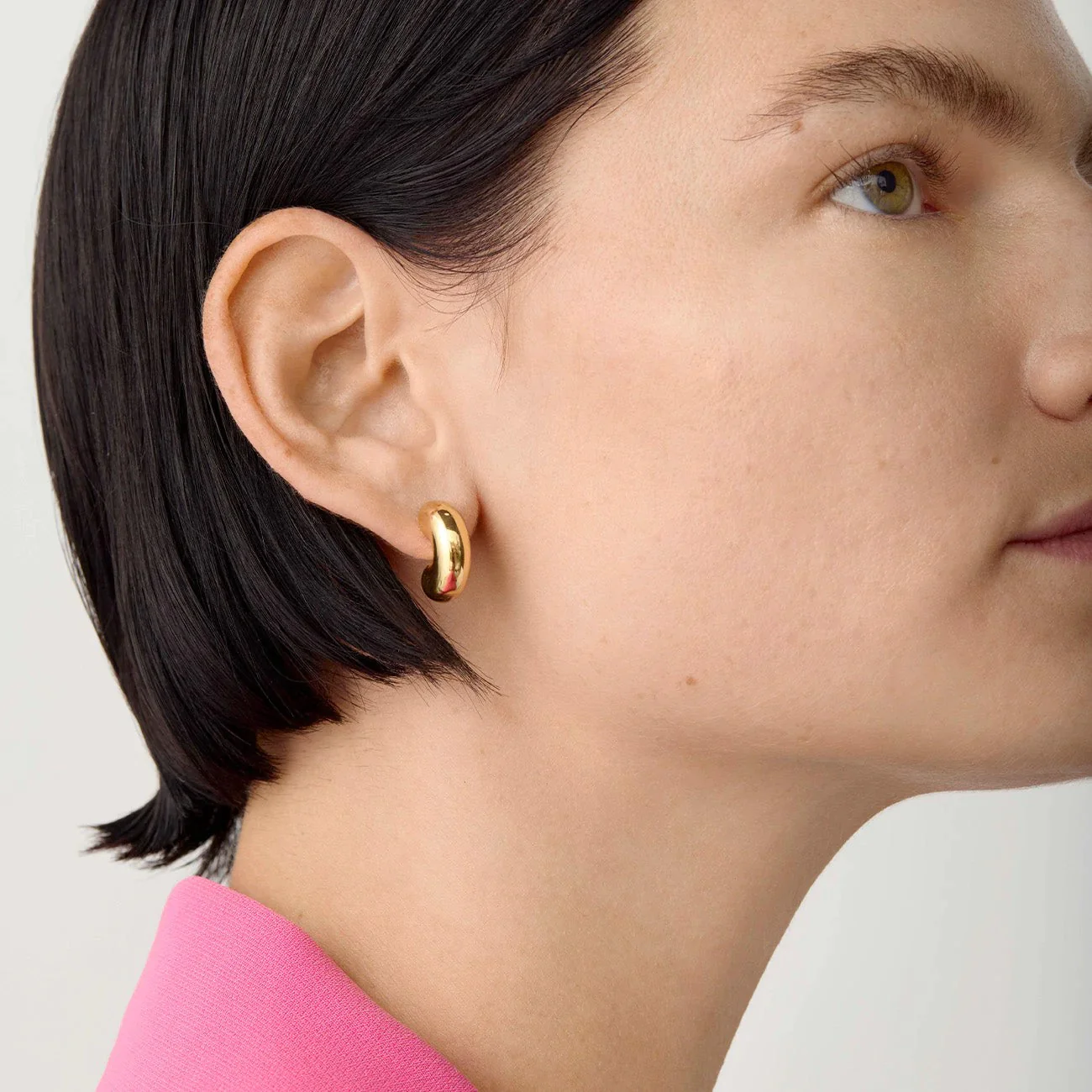 Tome Hoops Small (Gold) - Image 2