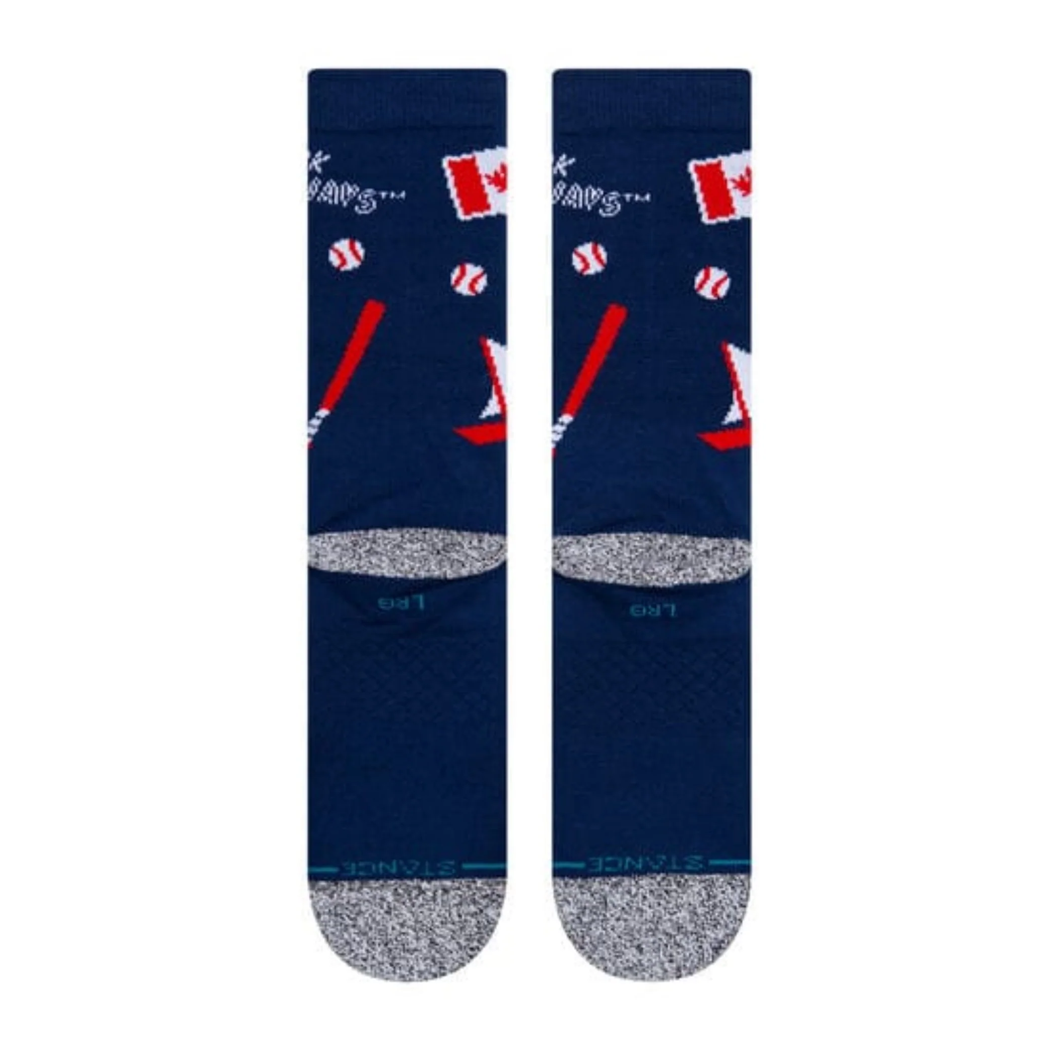 Toronto Blue Jays Landmark Crew Socks (Blue) - Image 3