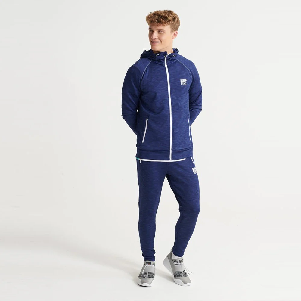 Training Zipper Hoodie (Beachwater Blue) - Image 3