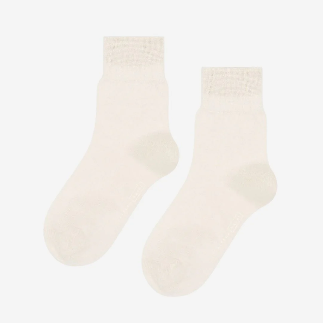 Trouser Crew Socks (Ivory)
