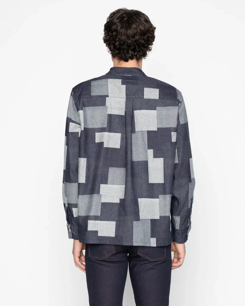 True Shirt (Jacquard Denim + Indigo) - Image 4