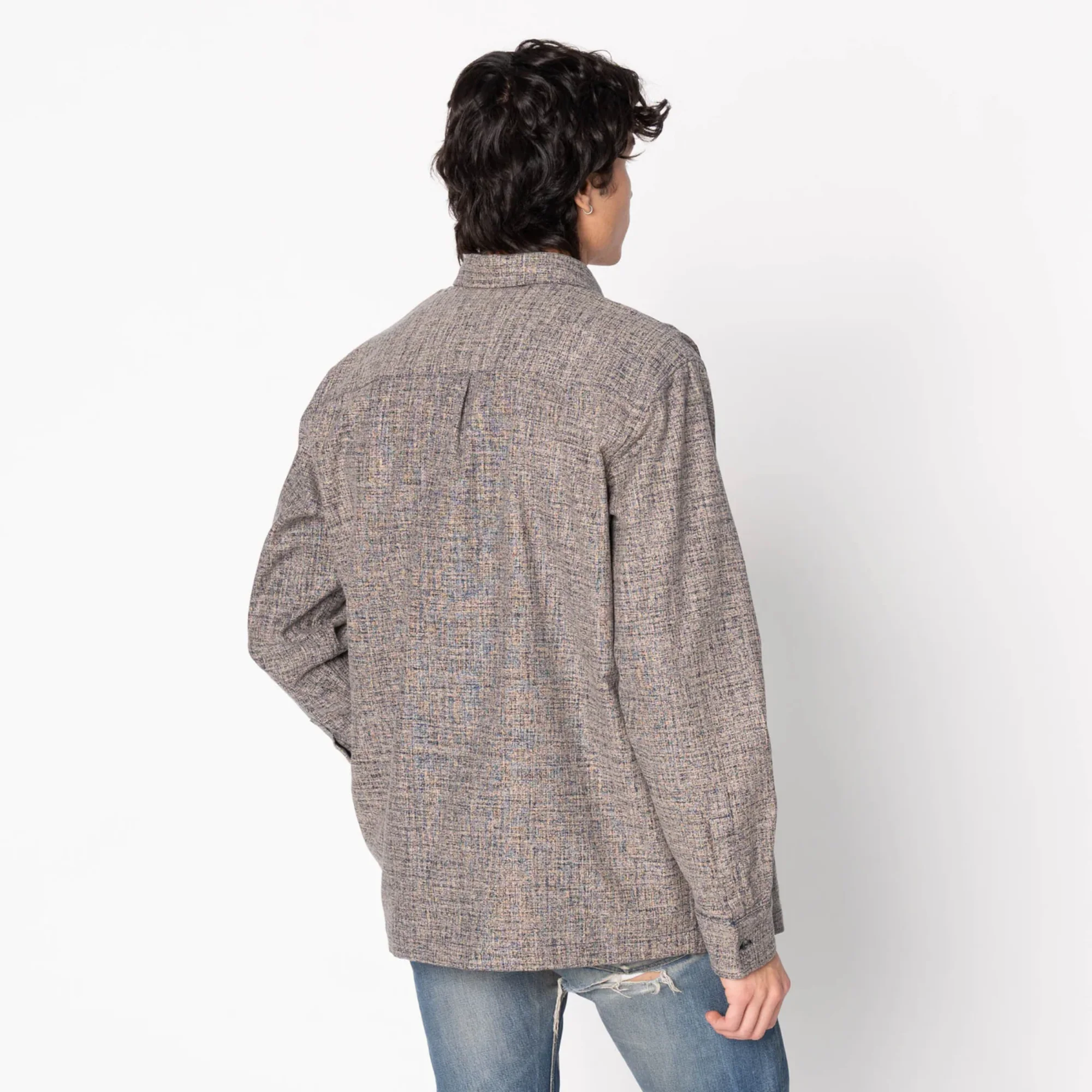 True Shirt (Kimono Scramble Indigo) - Image 2