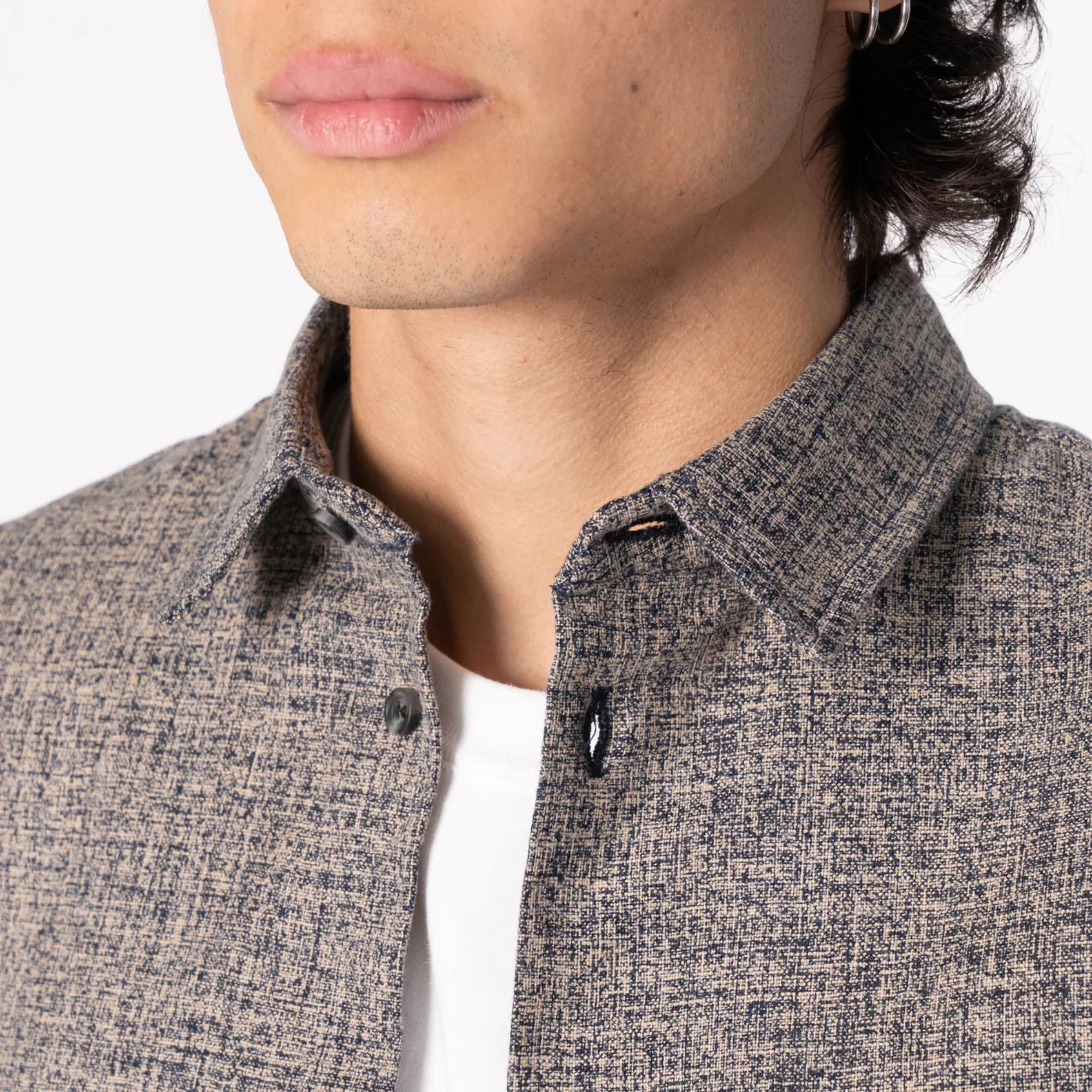 True Shirt (Kimono Scramble Indigo) - Image 3