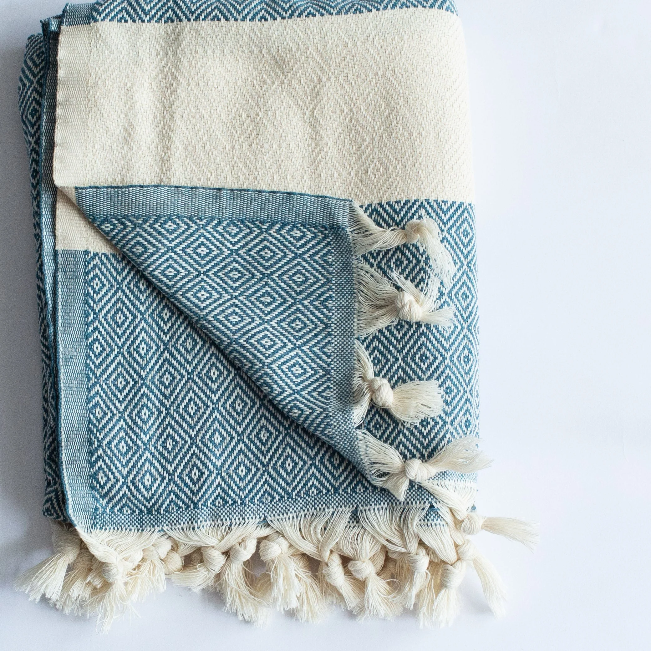 Turkish Towel (Petrol Blue) - Image 3