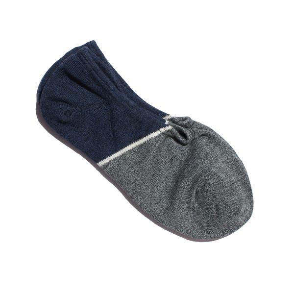 Twenty-Three No Show Socks (Navy + Grey)