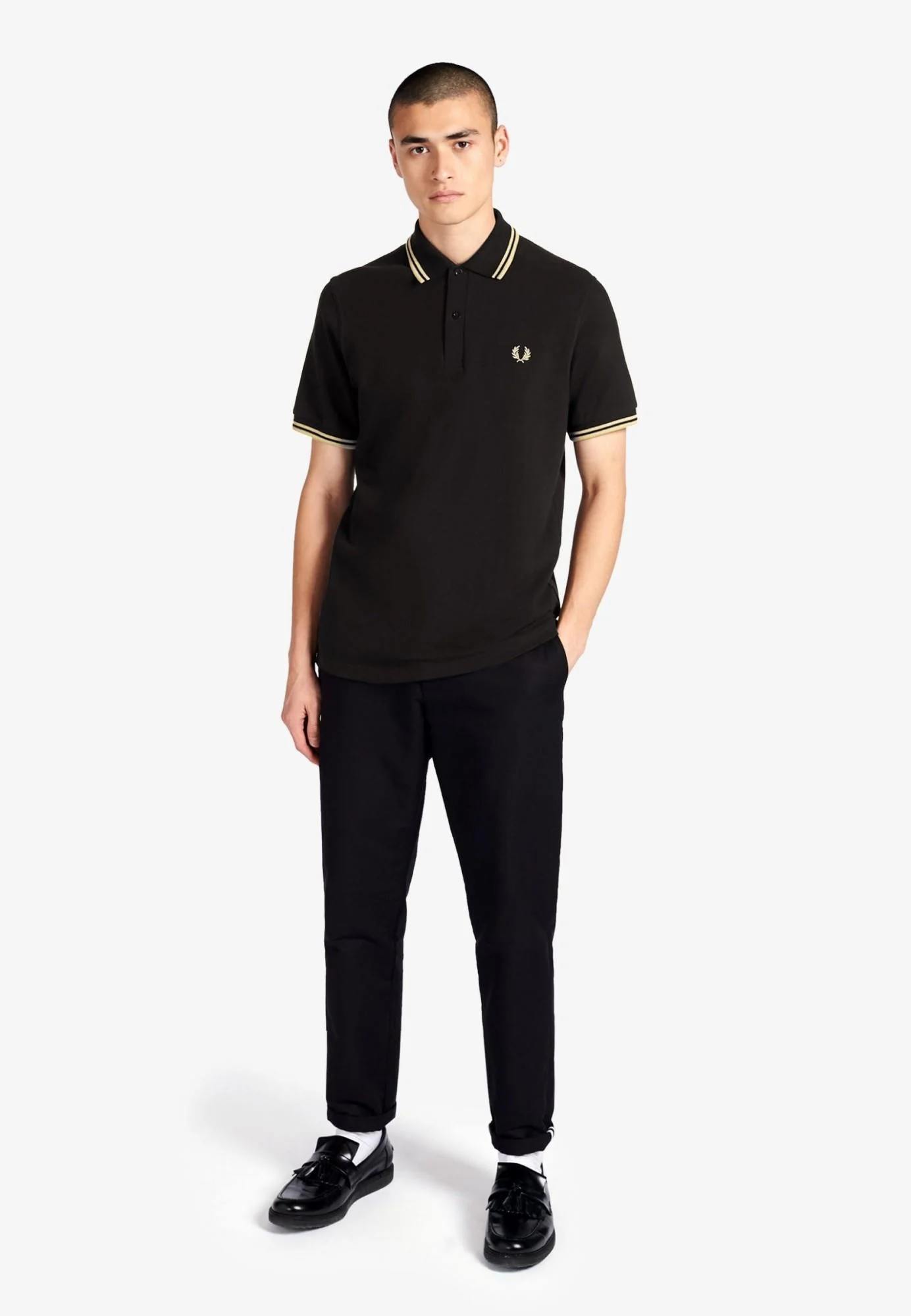 Twin Tipped Shirt (Black + Gold) - Image 3